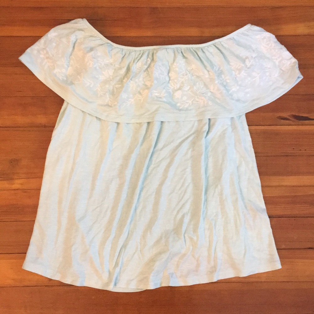 Off the shoulder blouse